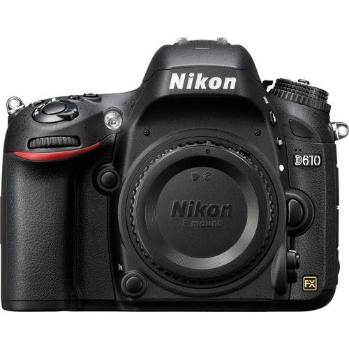 Nikon DSLR Camera Body 24.3MP FX-Format Full-Frame F-mount D610 1540