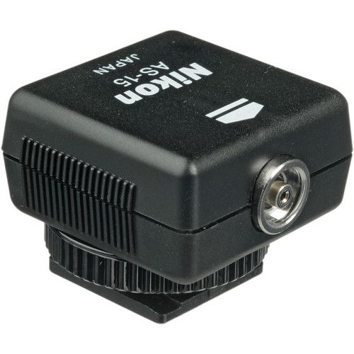 Nikon Hot Shoe to PC Sync Terminal Adapter TTL Multi Flash AS-15 3066