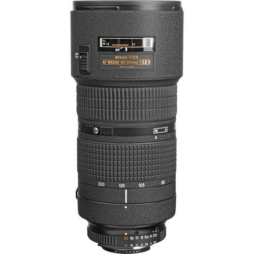 Nikon Telephoto Zoom Lens AF Zoom-NIKKOR 80-200mm f/2.8D ED 1986