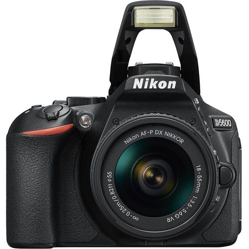 Nikon DSLR Camera Kit D5600 with AF-P DX NIKKOR 18-55mm f/3.5-5.6G VR and 70-300mm f/4.5-6.3G ED VR Lenses 1580
