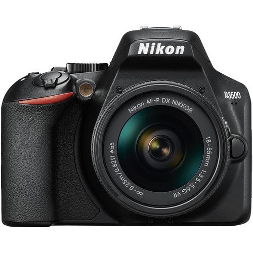 Nikon DSLR Camera Kit D3500 with AF-P DX NIKKOR 18-55mm f/3.5-5.6G VR and 70-300mm f/4.5-6.3G ED VR Lenses 1588