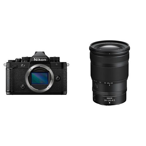 Nikon Mirrorless Camera Kit 24.5MP Full-Frame Z f with NIKKOR Z 24-120mm f/4S Lens and Battery