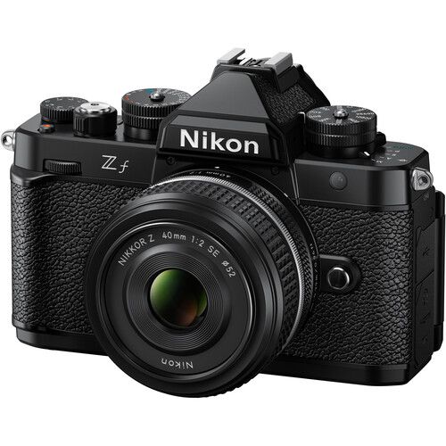 Nikon Mirrorless Camera Kit 24.5MP Full-Frame Z f with NIKKOR Z 40mm f/2 Lens and Battery 1763