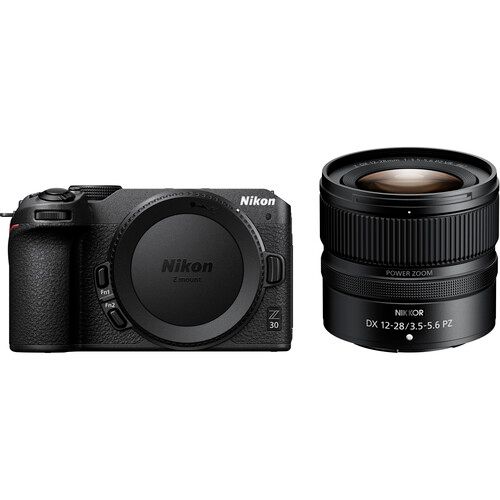 Nikon Mirrorless Camera Kit 20.9MP APS-C Z30 with NIKKOR Z DX 12-28mm f/3.5-5.6 PZ VR Lens 1781