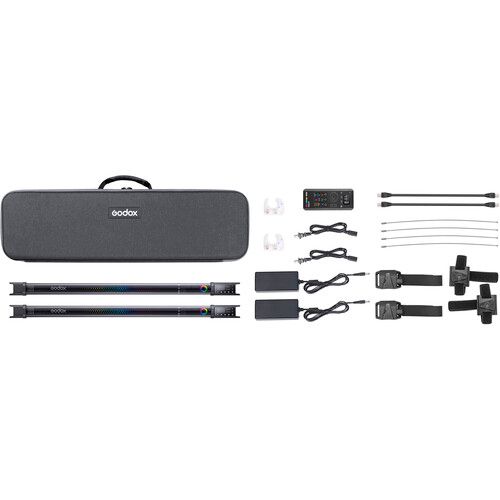 Godox LED Tube Light Kit Dual RGB 2.5ft 2700K-6500K 39FX TL60-K2