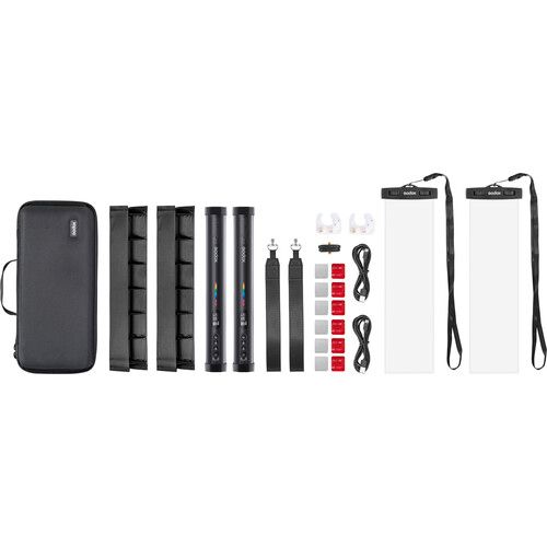 Godox LED Tube Light Kit RGB 30cm/1ft 2-Light TL30-K2