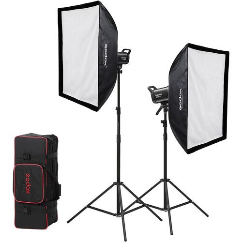 Godox LED Video Light 2-Light Kit 75W Bi-Color SL60IIBi