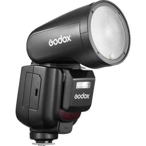 Godox TTL On-Camera Round Head Flash V1Pro C for Canon