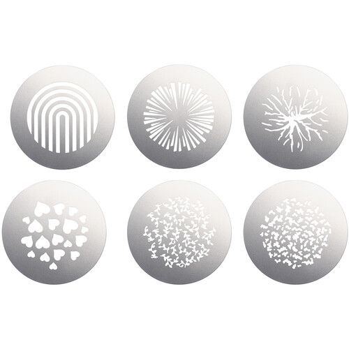 Godox Gobo Set 6 x Gobos VSA-GS2 for Spotlight Attachment