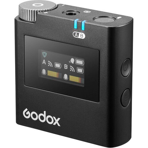 Godox Wireless Microphone System 2-Person Virso S M2 for Sony Cameras and Smartphones
