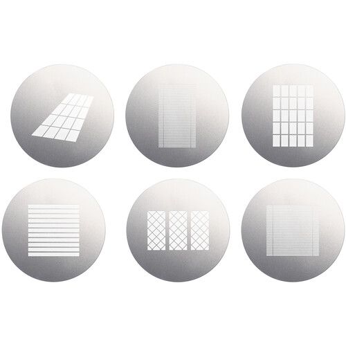 Godox Gobo Set 6 x Gobos VSA-GS4 for Spotlight Attachment