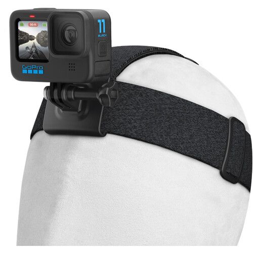 GoPro Action Camera Head Mount with Clip Head Strap Mount 2.0 ACHOM-002