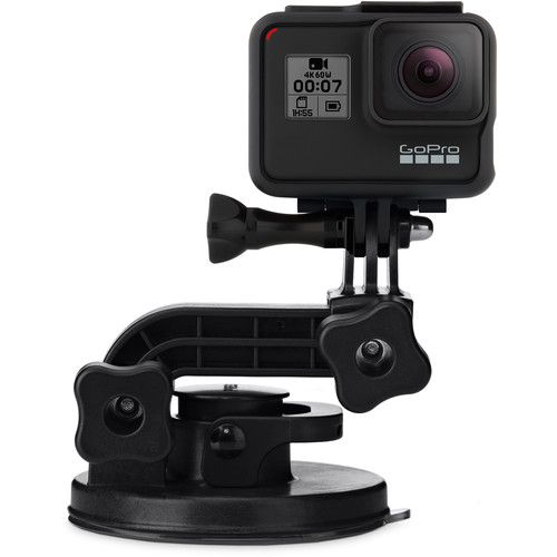 GoPro Action Camera Mount Ultra Compact Suction Cup AUCMT-302 for Cars Boats Motorcycles and More
