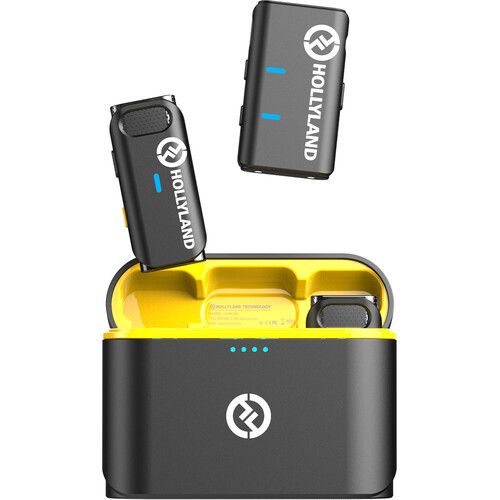 Hollyland Wireless Microphone System 2-Person 200m HearClear Noise Cancellation LARK M1 Duo