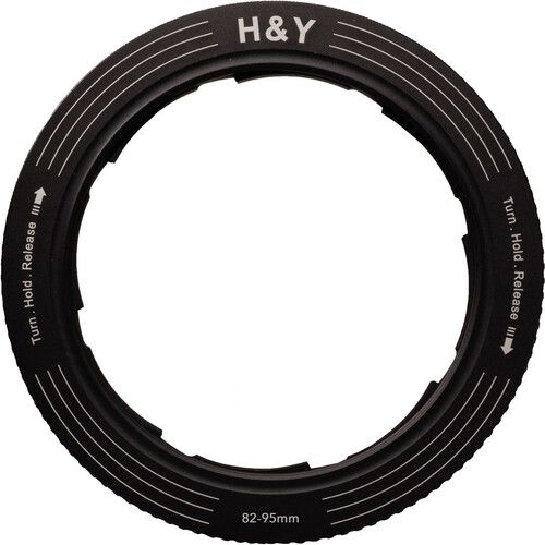H&amp;Y Variable Step-Up Adapter 82-95mm REVORING RS95 for 95mm Filters