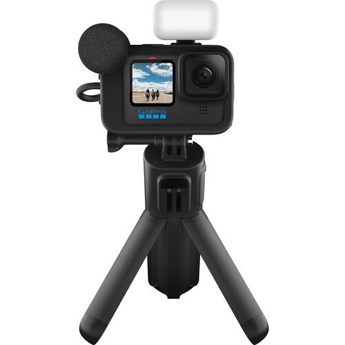GoPro Action Camera HERO11 Black Creator Edition with Volta Battery Grip and Light/Media Mod CHDFB-111