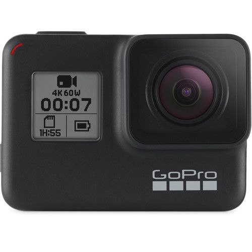 GoPro Action Camera HERO7 12MP 4K60p Waterproof HyperSmooth TouchScreen CHDHX-701