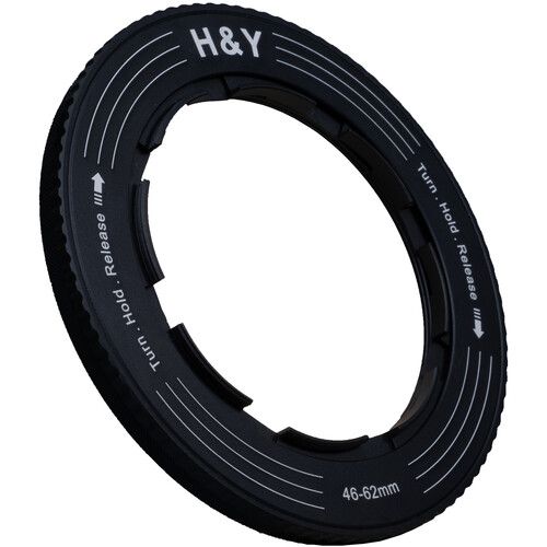 H&amp;Y Variable Step-Up Adapter 52-72mm REVORING RS72 for 77mm Filters