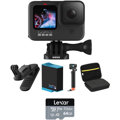 GoPro Action Camera HERO9 Special Bundle with Accessory Pack