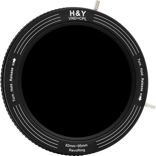 H&amp;Y RevoRing VND+CPL Filter 82-95mm ND3-1000 Multi-Coated RNC95
