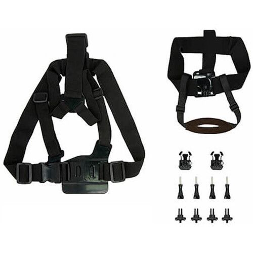 Insta360 Sports Run Bundle with 2-Prong Camera Mounts Pivot Arms and Straps DPTPKSC/A
