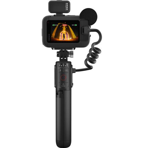 GoPro Action Camera HERO13 Black Creator Edition with Volta Battery Grip and Light/Media Mod CHDFB-131