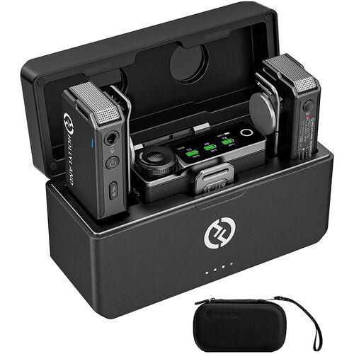 Hollyland Wireless Microphone System 2-Person 250m Environmental Noise Cancellation LARK MAX Duo