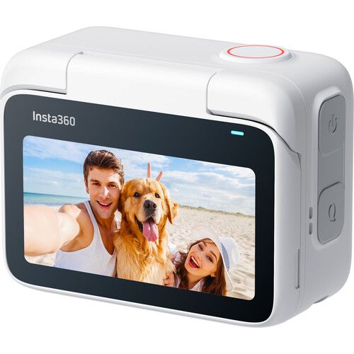 Insta360 Action Camera GO 3 128GB Miniature Flow-State with Action Pod CINSABKA (White)