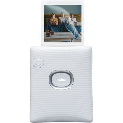 FUJIFILM Square Smartphone Printer Instax SQ Link Starter Kit 16785547 (Ash White)