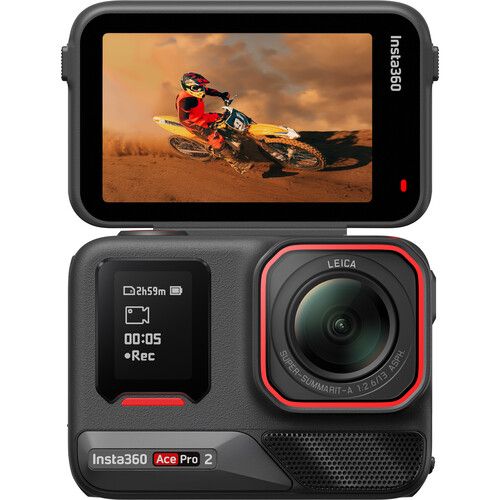 Insta360 Action Camera Ace Pro 2 8K30 1/1.3inch CMOS FlowState Stabilization CINSBBGA