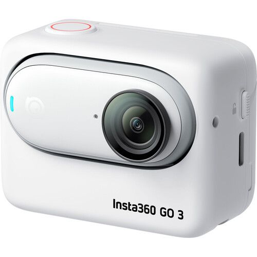 Insta360 Action Camera GO 3 128GB Miniature Flow-State with Action Pod CINSABKA (White)