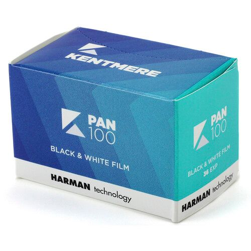 ILFORD 35mm Black and White Film Kentmere 100 36Exposures 6010465