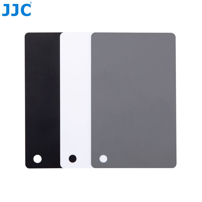 JJC White Balance &amp; Grey Card Set 3in1 GC-2