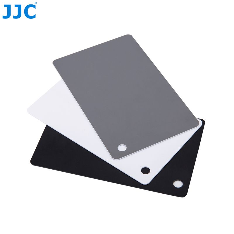 JJC White Balance &amp; Grey Card Set 3in1 GC-2