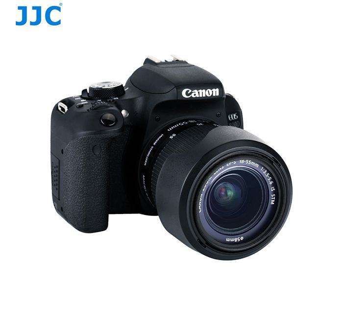 JJC Lens Hood LH-63C for Canon EF-S18-55mm f/3.5-5.6 IS STM Lens
