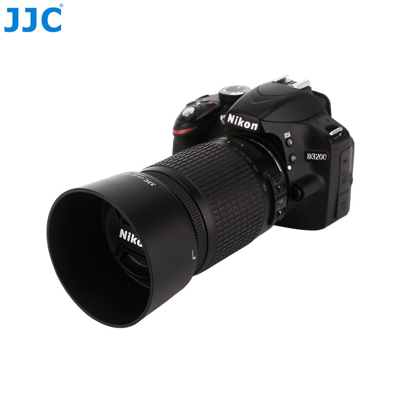 JJC Lens Hood LH-37 for Nikon 55-200mm f/4-5.6G AF-S DX NIKKOR ED VR Lens