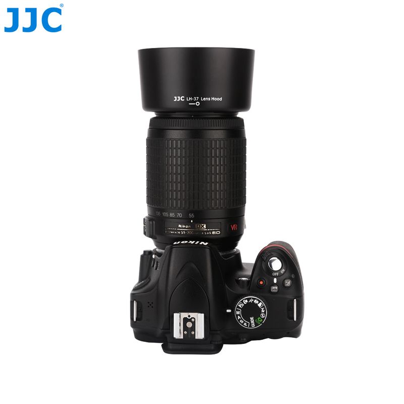 JJC Lens Hood LH-37 for Nikon 55-200mm f/4-5.6G AF-S DX NIKKOR ED VR Lens