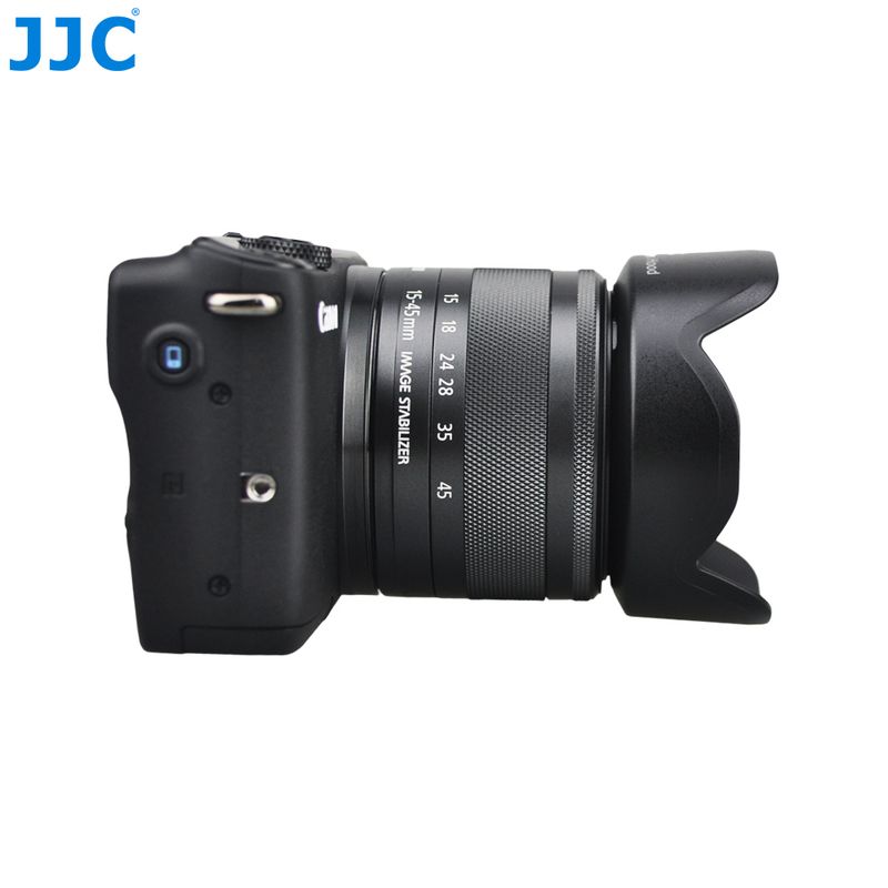 JJC Lens Hood LH-EW53 for Canon EF-M15-45mm f/3.5-6.3 IS STM Lens
