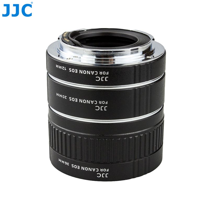 JJC Auto Extension Tube Set AET-CS for Canon 12-20-36mm