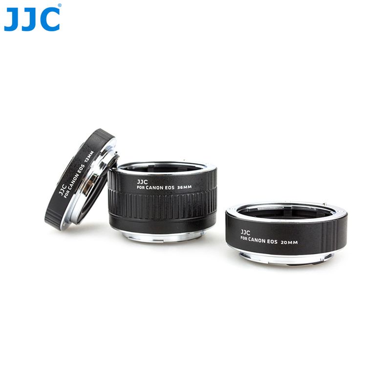 JJC Auto Extension Tube Set AET-CS for Canon 12-20-36mm