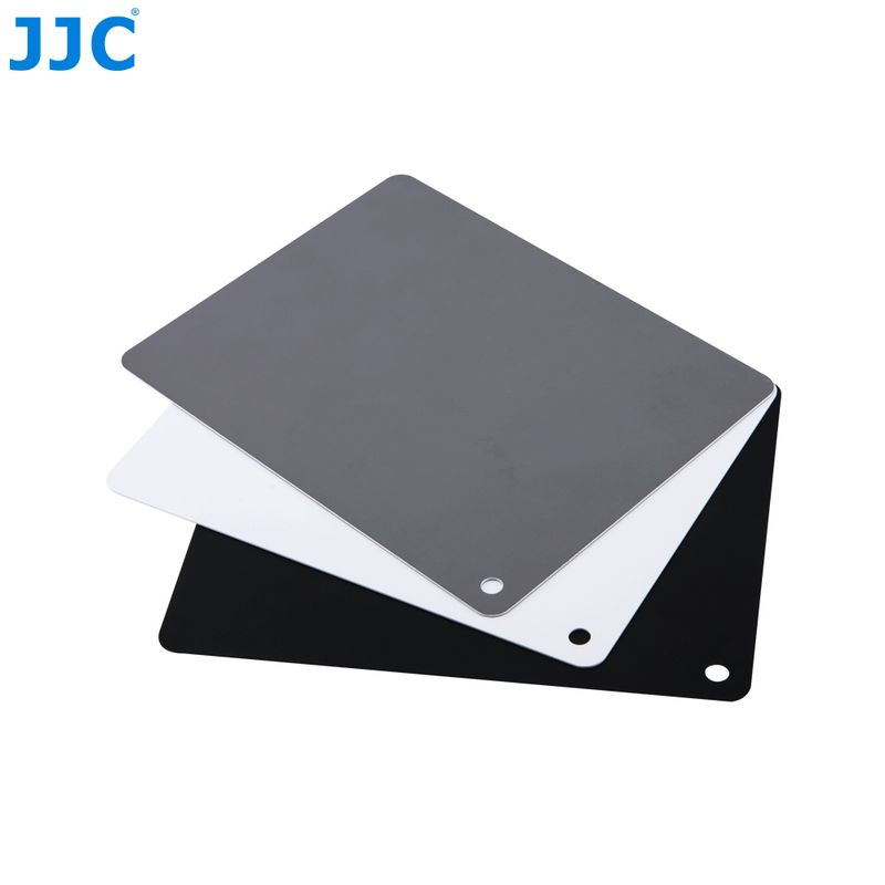 JJC White Balance &amp; Grey Card Set 3in1 GC-3