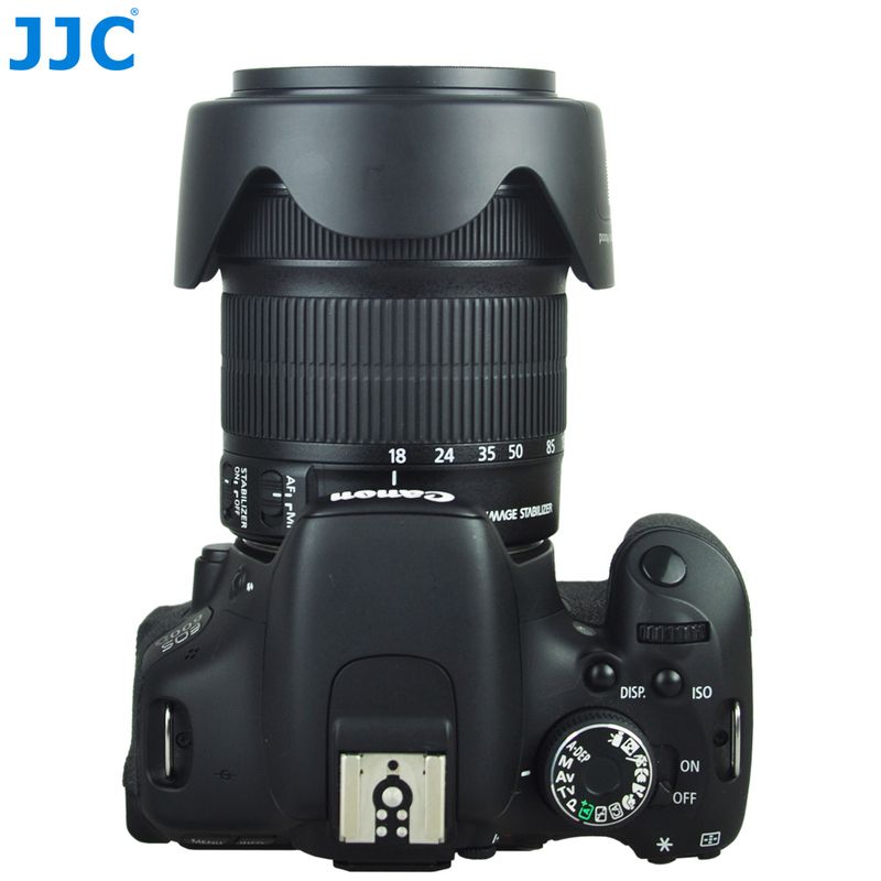JJC Lens Hood LH-73BII for Canon EF-S17-85 f/4-5.6 IS USM &amp; 18-135mm f/3.5-5.6 IS USM Lenses
