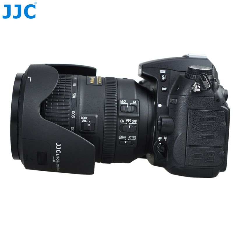 JJC Lens Hood LH-50 for Nikon AF-S NIKKOR 28-300MM f/3.5-5.6G ED VR Lens