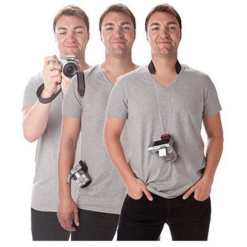 JOBY 3-Way Camera Strap JB01259 (Charcoal)