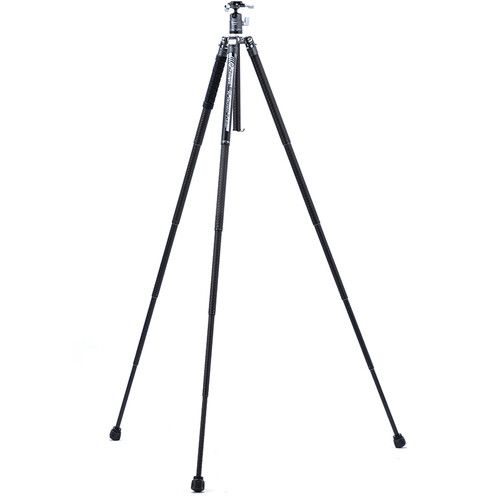 Fotopro X-AIRCROSS 3C Travel Camera Tripod 5ft Carbon Fiber 0.94kg 360-BallHead Payload10kg (Slate Grey)