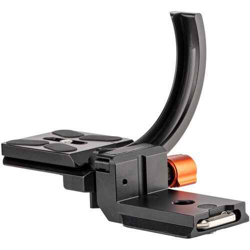 Fotopro Camera Collar Rotating Mount X-Rotator 75 for DSLR (Black/Orange)