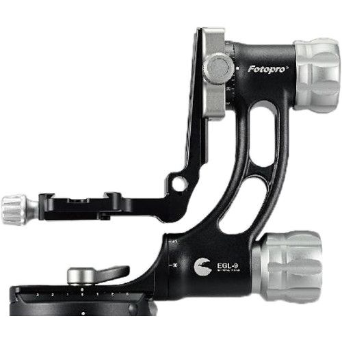 Fotopro Gimbal Head Tripod Heavy-Duty 66IB Aluminum E-9H
