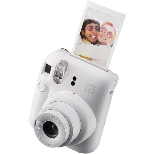 FUJIFILM Instant Camera Instax Mini 12 16806274 (Clay White)