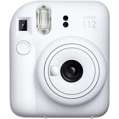 FUJIFILM Instant Camera Instax Mini 12 16806274 (Clay White)