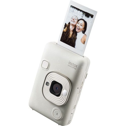 FUJIFILM Hybrid Instant Camera INSTAX MINI LiPlay 16835196 (Misty White)